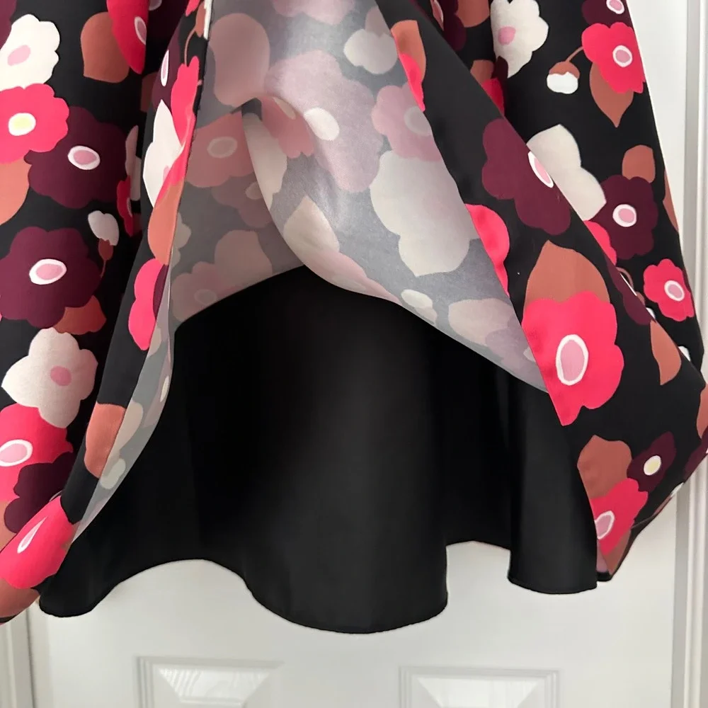 Kate Spade Blooming Mikado Floral Dress‎ Size 4